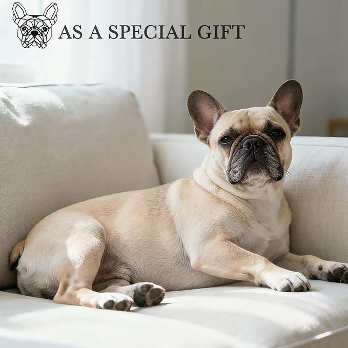 French Bulldog Metal Wall Décor, 11.8“x12.6”Grid-like Black Decorations,Unique Modern Iron Dog Statue,Great Gifts for Bulldog Lovers,Dog Room Decor,Cartoon Animal 3d Wall Art for Bedroom,LivingRoom,Cafe