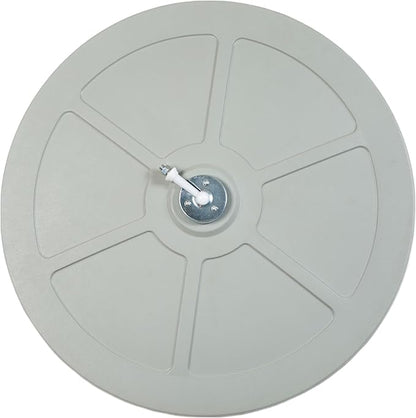 26” Acrylic Outdoor Convex Mirror With Plastic Back, Round Security Mirror for the Garage Blind Spot, Store Safety, Warehouse Side View, Circular Wall Mirror for Personal/Office Use -Vision Metalizers