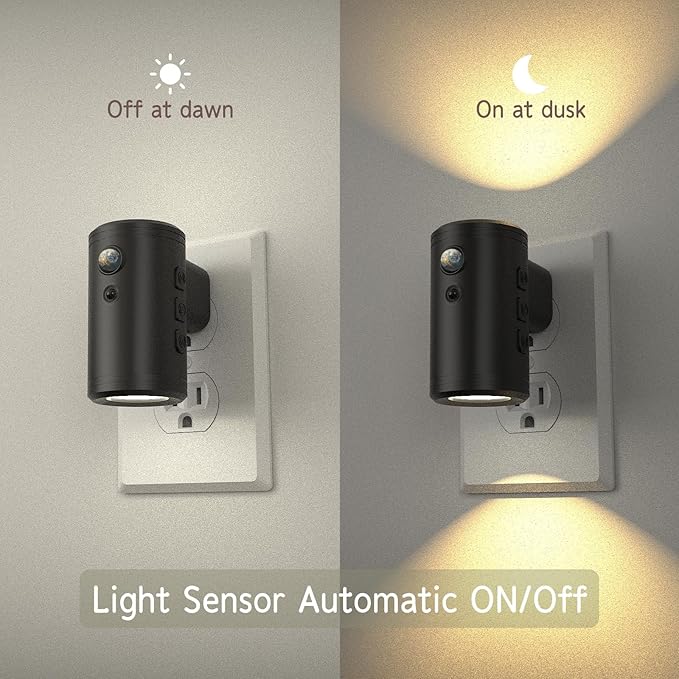 LED wall mounted night light, remote control and APP control, multiple light color options, suitable for corridor, bedroom, staircase, bathroom lighting and decorative atmosphere lighting, 4-piece set