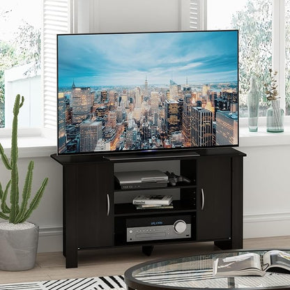 Furinno Econ TV Stand Entertainment Center, Espresso