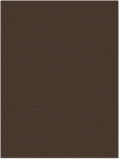 KOZYFLY 6x9 Dining Room Rugs, Washable Area Rug for Living Room, Non Slip Rugs for Bedroom, Braided Floor Carpet for Nursery, Office, Cotton Rug Home Indoor Decor, Brown/Dark Brown