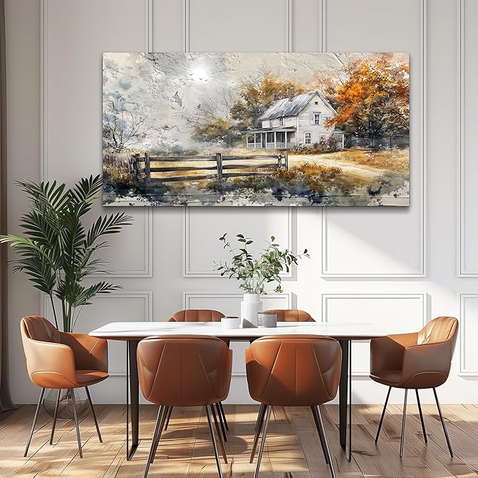 KELIYUAN Wall Decor Large Canvas Painting Wall Art For Bedroom Living Room Decoration Abstract Ink Landscape Painting Art Print Picture Room For office Farmhouse Home Decor Home Aesthetics 30x60 In