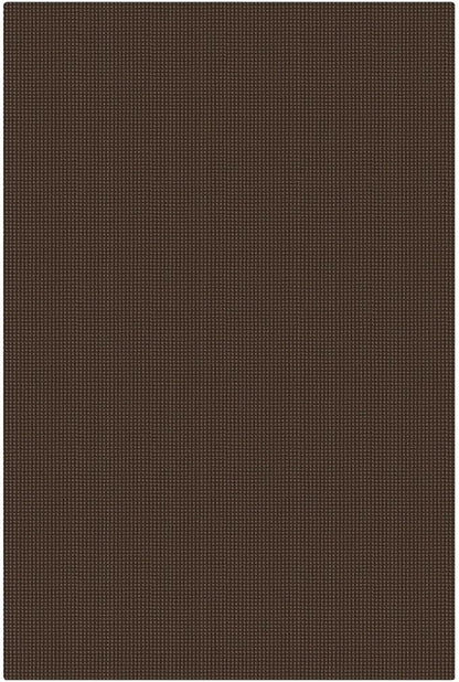 KOZYFLY Washable 4x6 Entry Woven Area Rug, Braided Throw Rugs for Entryway, Non Slip Door Mat Indoor Entrance, Front Porch Carpet for Foyer, Kitchen, Bedroom, Living Room, Brown/Dark Brown