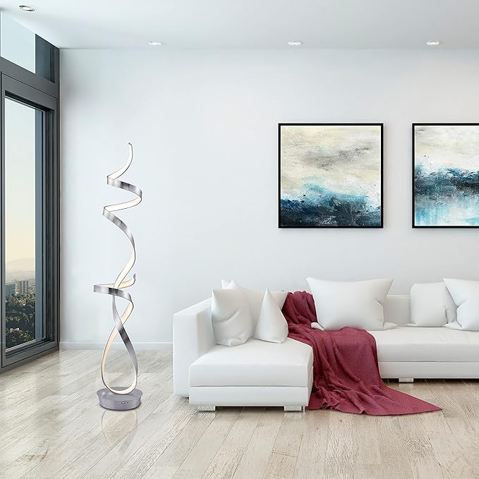 Artiva USA Orchestra 68W Unique Modern Design LED Floor Lamp, 63" H
