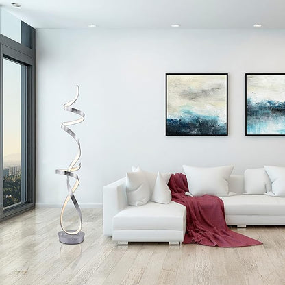 Artiva USA Orchestra 68W Unique Modern Design LED Floor Lamp, 63" H