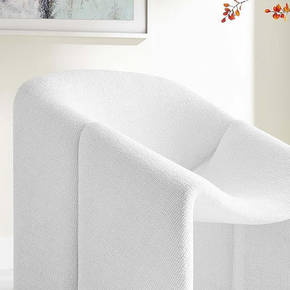 Modway EEI-6767-FRO Vivi Chenille Upholstered Accent Chair, Frost