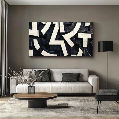 Iallbin Abstract Canvas Wall Art, Large Wall Art for Living Room, for Wall Modern Paintings Wall Decor Living Room, Kitchen Home and Office