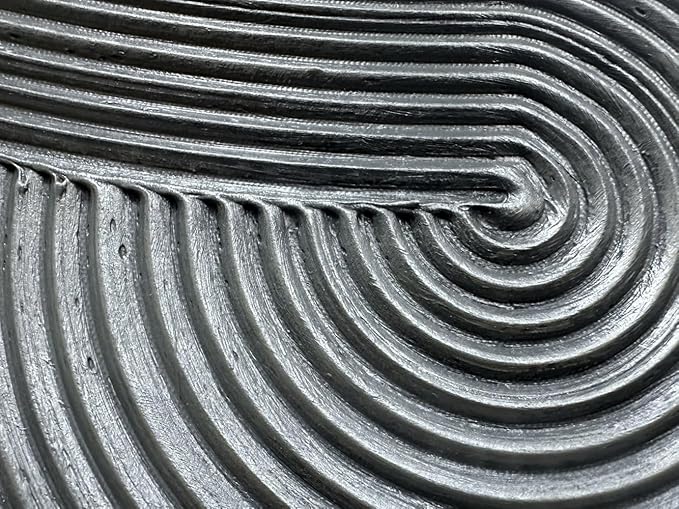 Slyart Handmade Modern Abstract Painting 3D Texture Wall Art 28x40 inches Minimalist Silver Gray Artwork Vertical Painting on Canvas Wall Decor