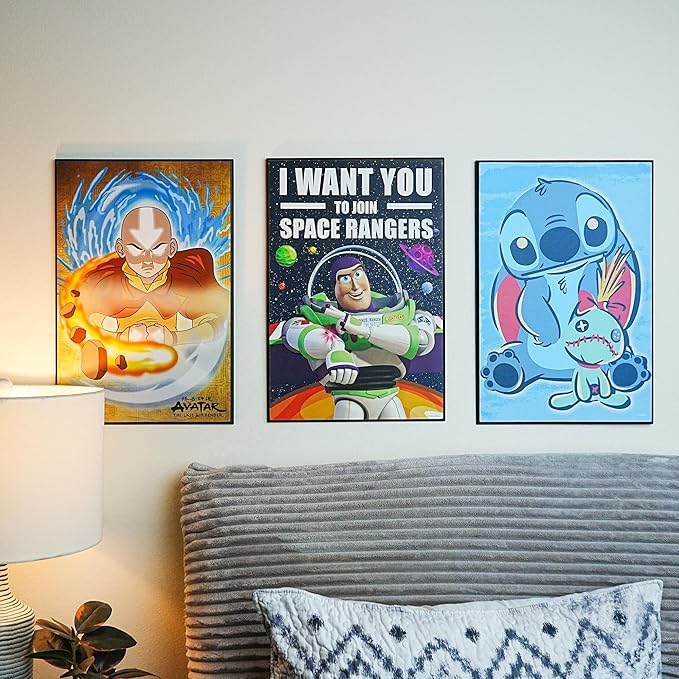 Silver Buffalo Disney Toy Story Buzz Lightyear 13 x 19 Inch Hanging Wood Wall Art