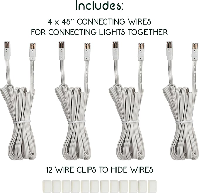 48" Wire Connector, 4 pk