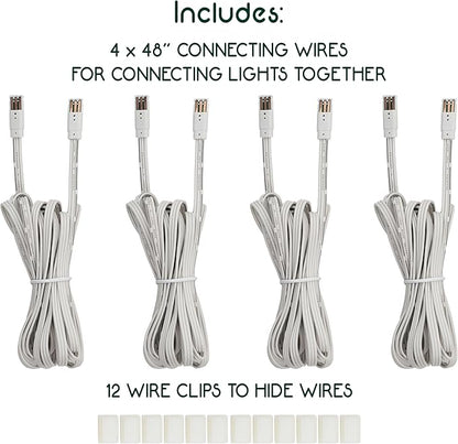 48" Wire Connector, 4 pk