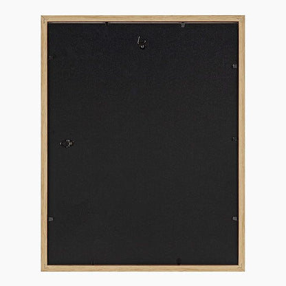 Kate and Laurel Gibson Transitional Frame Set, Set of 4, 11" x 14", White and Natural, Casual Frames for Any Room in The Home