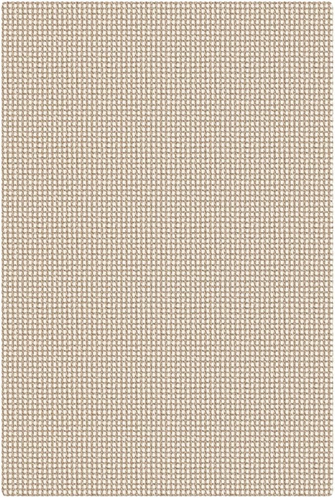KOZYFLY Indoor Door Mat 2x3 ft Small Area Rugs Washable Front Door Mat Non Slip Rubber Backed Entryway Rug Cotton Entrance Doormat for Front Porch Bathroom Kitchen Bedroom, Ivory/Camel/Brown
