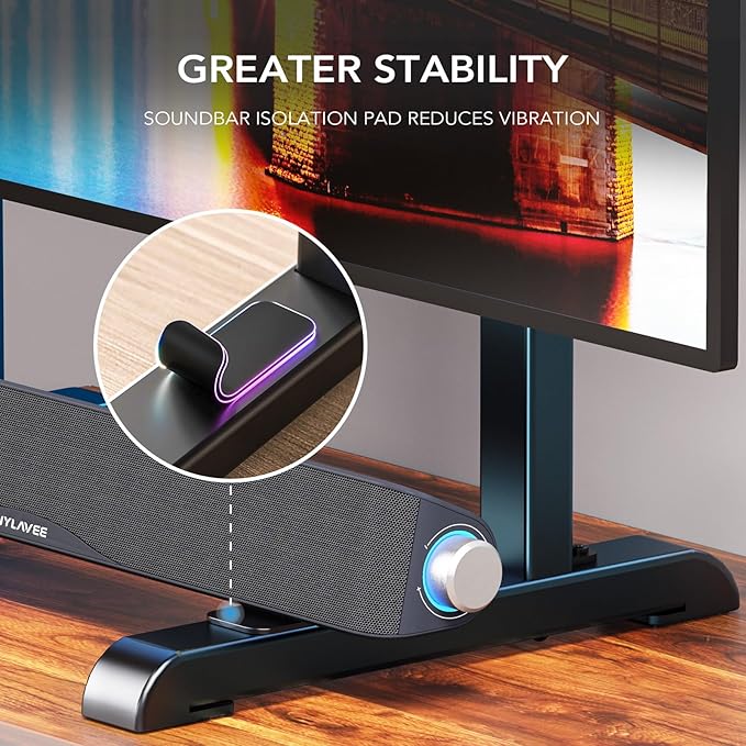 AX WABER Table Top TV Stand with Height Adjustable TV Legs Replacement for Most 37-86 Inch Flat Curved TVs,Steel TV Base Feet Holds up to 150 lbs with Cable Management, Max VESA 800x600mm Black