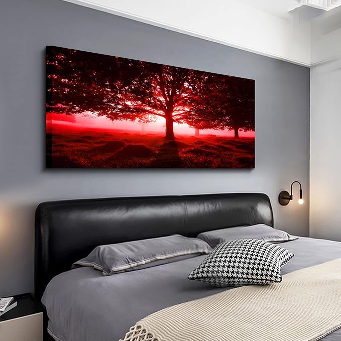 Tree of Life Wall Art,Ephany Art,Wall Art Canvas Print Framed Wall art Picture Painting for Room Home Decoration (A-1pcs,20x40inchx1pcs)