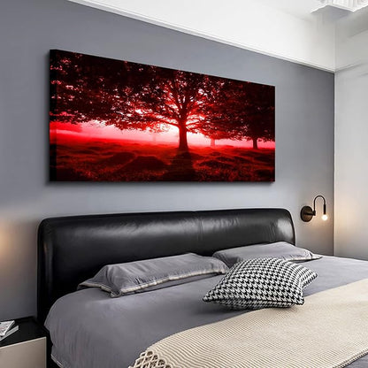 Tree of Life Wall Art,Ephany Art,Wall Art Canvas Print Framed Wall art Picture Painting for Room Home Decoration (A-1pcs,20x40inchx1pcs)