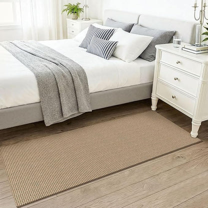 KOZYFLY Boho Runners for Hallways 2x5 ft Washable Kitchen Runner Non Slip Rubber Backed Hall Runners Cotton Entryway Runner Rugs for Indoor Backdoor Bedroom Kitchen, Orange Beige/Tan/Brown
