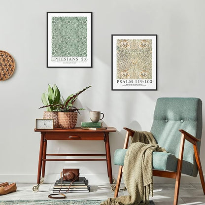 Habseligkeit Vintage Wall Art Prints, Retro Wall Decors for Room Aesthtic, Abstract Posters for Bedroom Decor Aesthetic Unframed, 8X10in, Set of 6