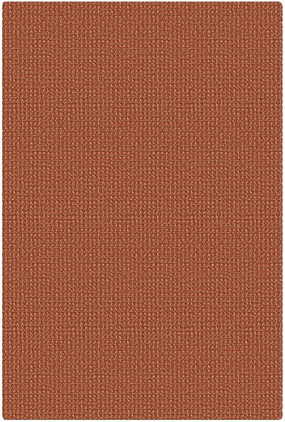 KOZYFLY Indoor Door Mat 2x3 ft Small Area Rugs Washable Front Door Mat Non Slip Rubber Backed Entryway Rug Cotton Entrance Doormat for Front Porch Kitchen Bedroom, Burnt Orange/Tan