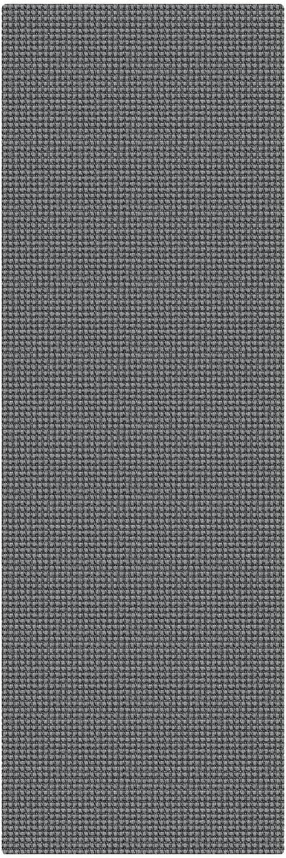 KOZYFLY Runners for Hallways 2x6 ft Washable Kitchen Runner Non Slip Rubber Backed Hall Runners Cotton Entryway Runner Rugs Floor Carpet for Indoor Backdoor Bedroom Kitchen, Grey/Dark Grey