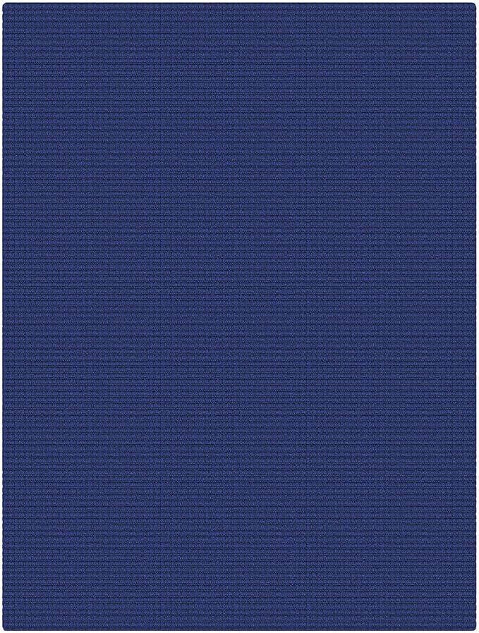 KOZYFLY Washable 3x4 Entry Area Rug, Braided Throw Rugs for Entryway, Non Slip Door Mat Indoor Outdoor Entrance, Front Porch Foyer Carpet for Kitchen, mudroom, Bathroom, Royal Blue/Navy