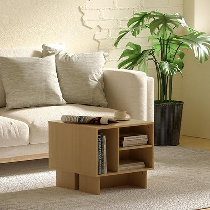 Lab Cosi Modular TV Stand for 70-Inch TV,Modern 3pcs Storage Sideboards,Bookcase,End Table,Nightstand,Buffet Cabinets,Coffee Table for Living Room,Dining Room,Bedroom, Natural