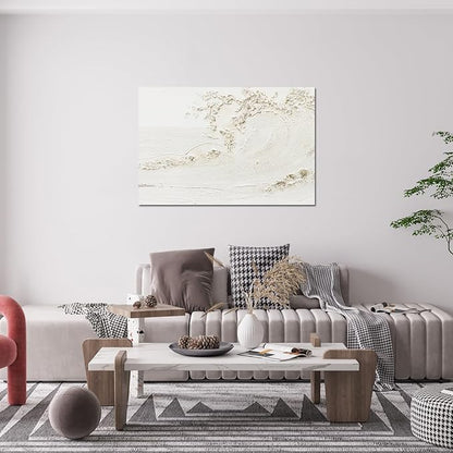 Canvas Wall Art Decor Artwork for Walls Wall Art for Living Room Black Abstract Wall Art Decor Canvas Art Wall Decor Modern Textured Wall Art Black Wall Paintings 24" X 36" Bedroom Office Decor