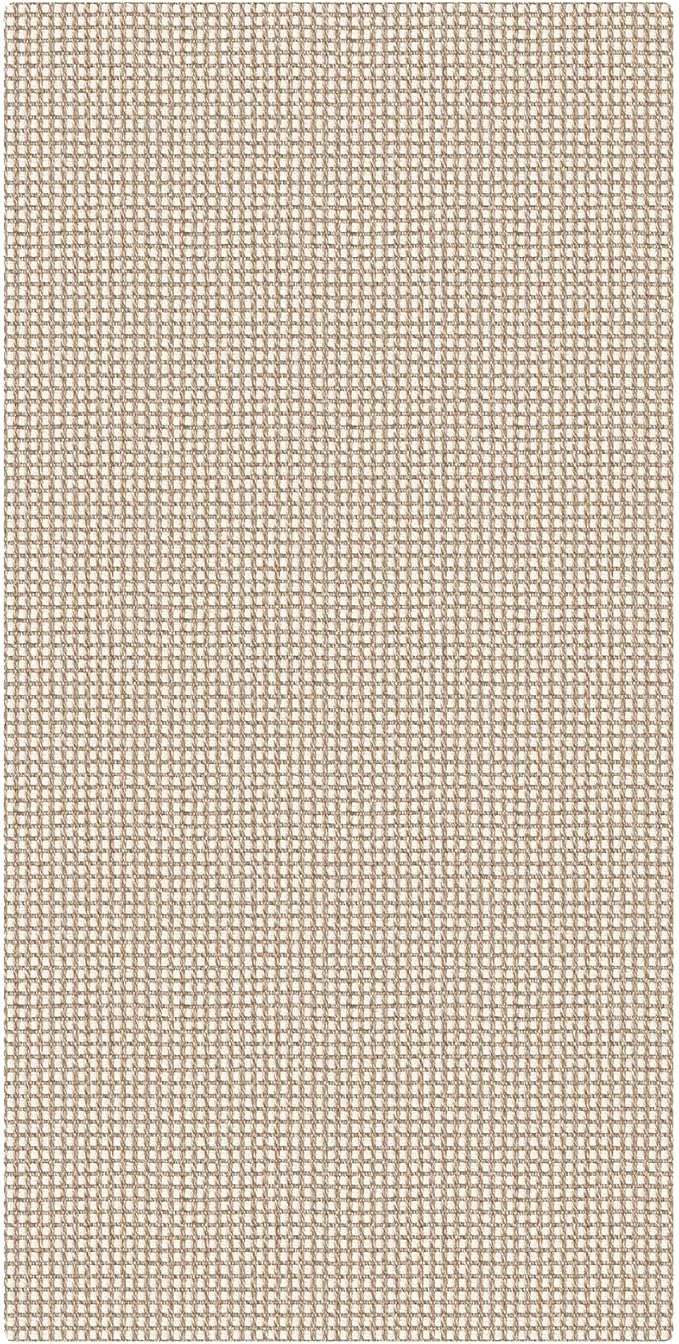 KOZYFLY 2x4 Entry Runner Rug, Small Washable Runners for Entryway, Non Slip Door Mat Indoor Entrance, Front Porch Carpet for Foyer, Kitchen, Bedroom, Bathroom, Ivory/Camel/Brown