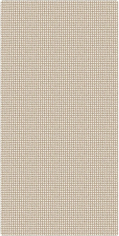 KOZYFLY 2x4 Entry Runner Rug, Small Washable Runners for Entryway, Non Slip Door Mat Indoor Entrance, Front Porch Carpet for Foyer, Kitchen, Bedroom, Bathroom, Ivory/Camel/Brown