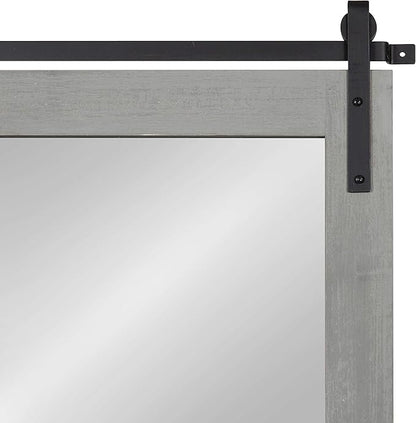 Kate and Laurel Cates Farmhouse Wall Mirror