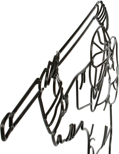 Hosley® Elevate Your Space with our Ice Hockey Player Metal Wall Décor 29.25 Inch High Contemporary Sports Art for Unique Home Styling and Athletic Inspiration