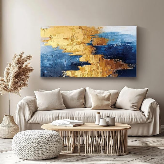 Iallbin Abstract Canvas Wall Art, Large Wall Art for Living Room, for Wall Modern Paintings Wall Decor Living Room, Kitchen Home and Office