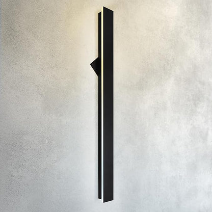 ASD LED 48" Long Wall Mount Light Fixture, Outdoor & Indoor Linear Sconce | 3CCT, Dimmable, Waterproof, Anti-Rust, ETL Listed | 36W 2200LM 3000-5000K 100-277V | Exterior Porch Lighting | Black