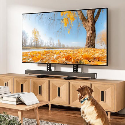 TAVR Universal Table Top TV Stand Mount, TV Legs for Most 20-75 Inch TVs, Replacement TV Feet with Great Load-Bearing Holds up to 110 lbs, TV Stands Base with Cable Management, Max VESA 800x600 mm