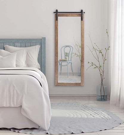 Kate and Laurel Cates Farmhouse Wall Mirror
