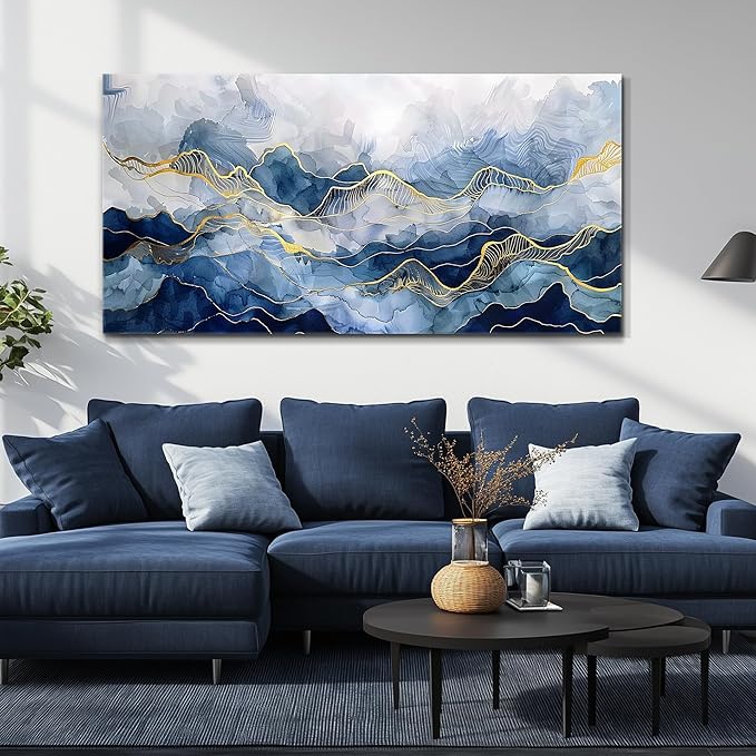 FUHAIHUA Canvas Wall Art For Living Room Large Decor For Bedroom Office Decorations Ink Abstract Paintings Minimalism Pictures Canvas Artwork Modern Home Decor Posters Hotel Mural