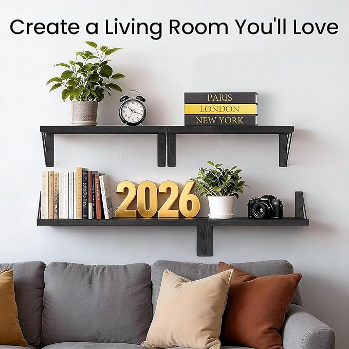 Decorative Books for Coffee Table Decor,3 PCS Stylish Fake Books of Room Decor Aesthetic,for Home Decor,Shelf,Entryway,Console Table,Fireplace Mantel Decor(Black and Gold Foil Stamping)