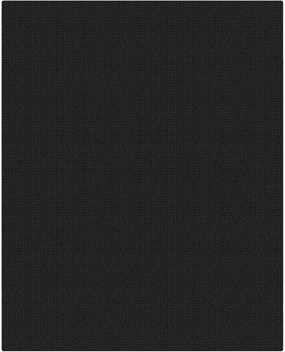 KOZYFLY Black Washable 4x5 Entry Woven Area Rug, Braided Throw Rugs for Entryway, Non Slip Door Mat Indoor Entrance, Flatweave Carpet for Foyer, Bedroom, Dining, Office, Black/Dark Grey