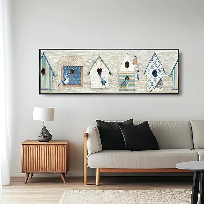 Long Narrow Vertical Wall Art for Hallway Staircase Entryway, Gray White Modern Abstract Framed Crystal Porcelain Wall Decor, Waterproof Easy Clean Artwork for Home Office Hotel Restaurant Spa 20x63 Inch