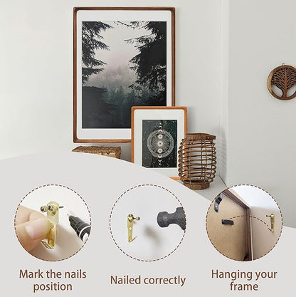 12x16 Picture Frame with Mat for 8.5x11, Natural Walnut Wood Handcrafted Rounded Corner with Plexiglass, Vertical or Horizontal Display Photo Document Gallery Poster Wall Mounting Frame