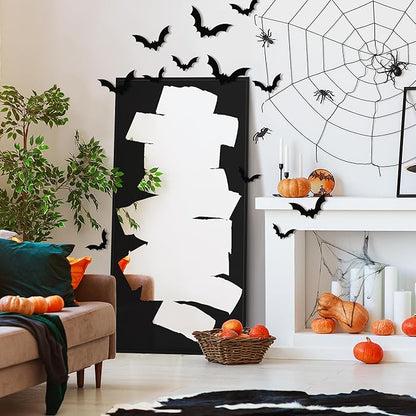 Wall Mirror, Full Length Floor Mirror, Mirror Decorative Wall Art with Graffiti Design, Large Full-Length Mirror for Hallway, Living Room 28"X56"