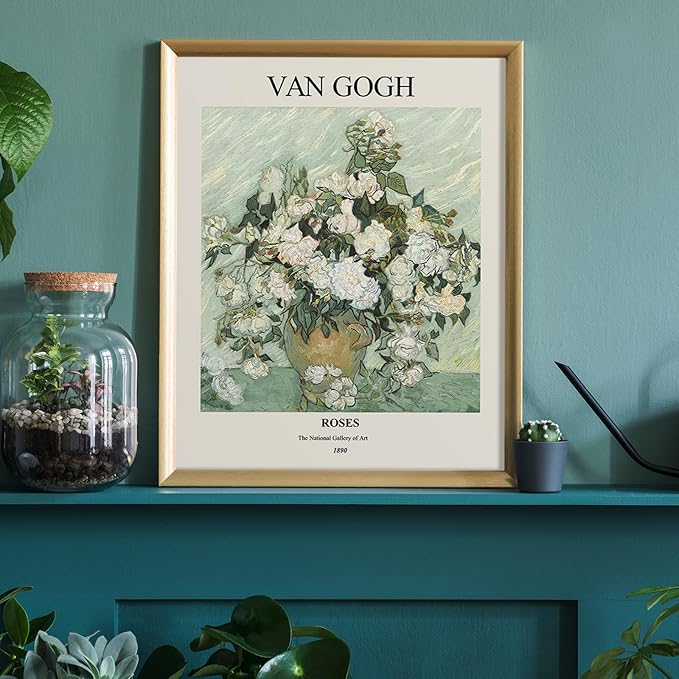 Habseligkeit Sage Green Master Wall Art Prints, Matisse Wall Art Exhibition Posters, Vintage Art Art Prints, Retro Room Decor for Aesthetic Bedroom(8x10inch, Unframed)
