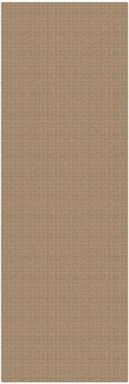 KOZYFLY Runners for Hallway 3x9, Wide Washable Runner Rug, Woven Non Slip Kitchen Runner, Braided Entryway Rug, Floor Carpet for Foyer, Bedroom, Hall, Orange Beige/Tan/Brown
