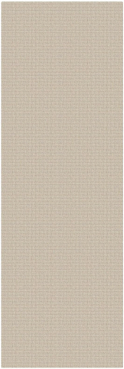 KOZYFLY Cotton Runners for Hallway 3x9, Wide Washable Runner Rug, Woven Non Slip Kitchen Runner, Braided Entryway Rug, Floor Carpet for Foyer, Bedroom, Hall, Ivory/Camel/Brown