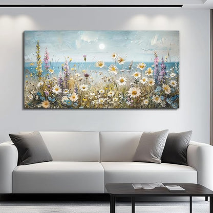 KELIYUAN Wall Art For Living Room Farmhouse Wall Decor For Bedroom Office Decorations Abstract Paintings Flowers Landscape Wall Pictures Canvas Artwork Modern Room Home Decor Posters 20x40In
