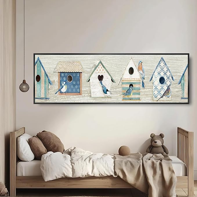 Long Narrow Vertical Wall Art for Hallway Staircase Entryway, Gray White Modern Abstract Framed Crystal Porcelain Wall Decor, Waterproof Easy Clean Artwork for Home Office Hotel Restaurant Spa 20x63 Inch
