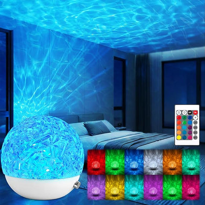 redaica Mood Lighting for Bedroom, 16 Color Changing LED Mood Light, Aurora Ambient Lighting, Remote Control Dimmable Bedside Light, Night Light for Bedroom, Home Decor for Teen Girls Birthday Gifts