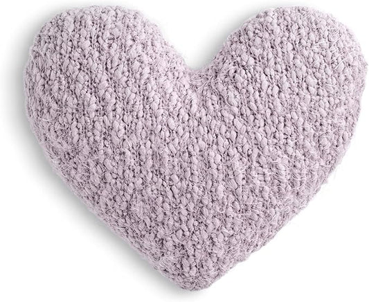 DEMDACO Giving Collection Lavender Purple Weighted Giving Heart - Weighted Heart Pillow for Bedding - Decorative Throw Pillow - Meaningful Gift Idea - Handmade - Luxurious, Soft & Cozy - 1.85 lbs