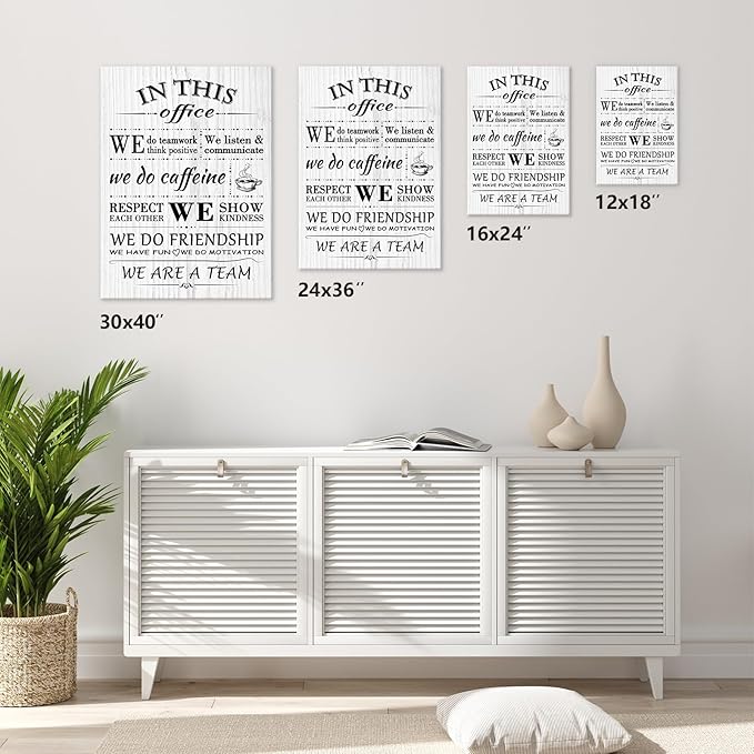Jumong Motivational Wall Art Print, Inspirational Sayings for Home, Classroom, Gym Decor, Great Leadership Quotes Positive Affirmations Wall Decor Quotes Wall Decor
