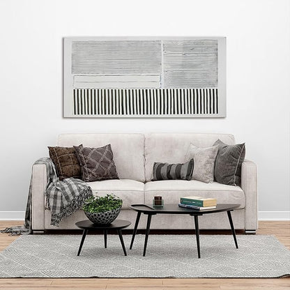 Canvas Wall Art Decor Modern Canvas Wall Art For Living Room Abstract Art Black and White Wall Art Decor Abstract Wall Art Prints Canvans Art Work For Bedroom Office Kitchen Wall Decor 20" x 40"